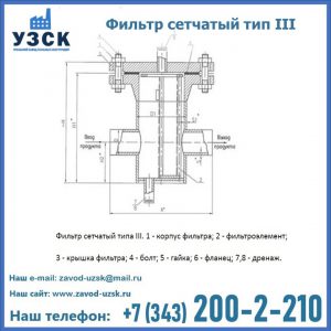 Фильтр сетчатый ФС по Т-ММ-11-2003 в Шахтах